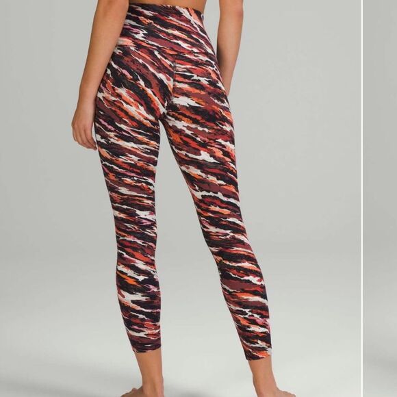 Lululemon High-Rise Align Legging Size‎ 4 Lunar New Year Tiger Tide Smoky Red - Picture 5 of 10